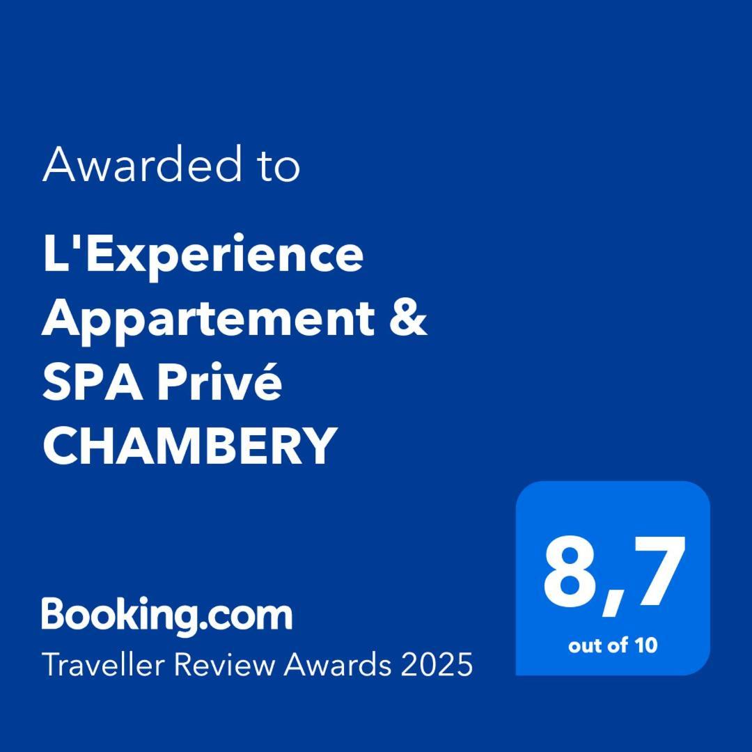 L'Experience Appartement & Spa Prive Chambéry Exterior foto